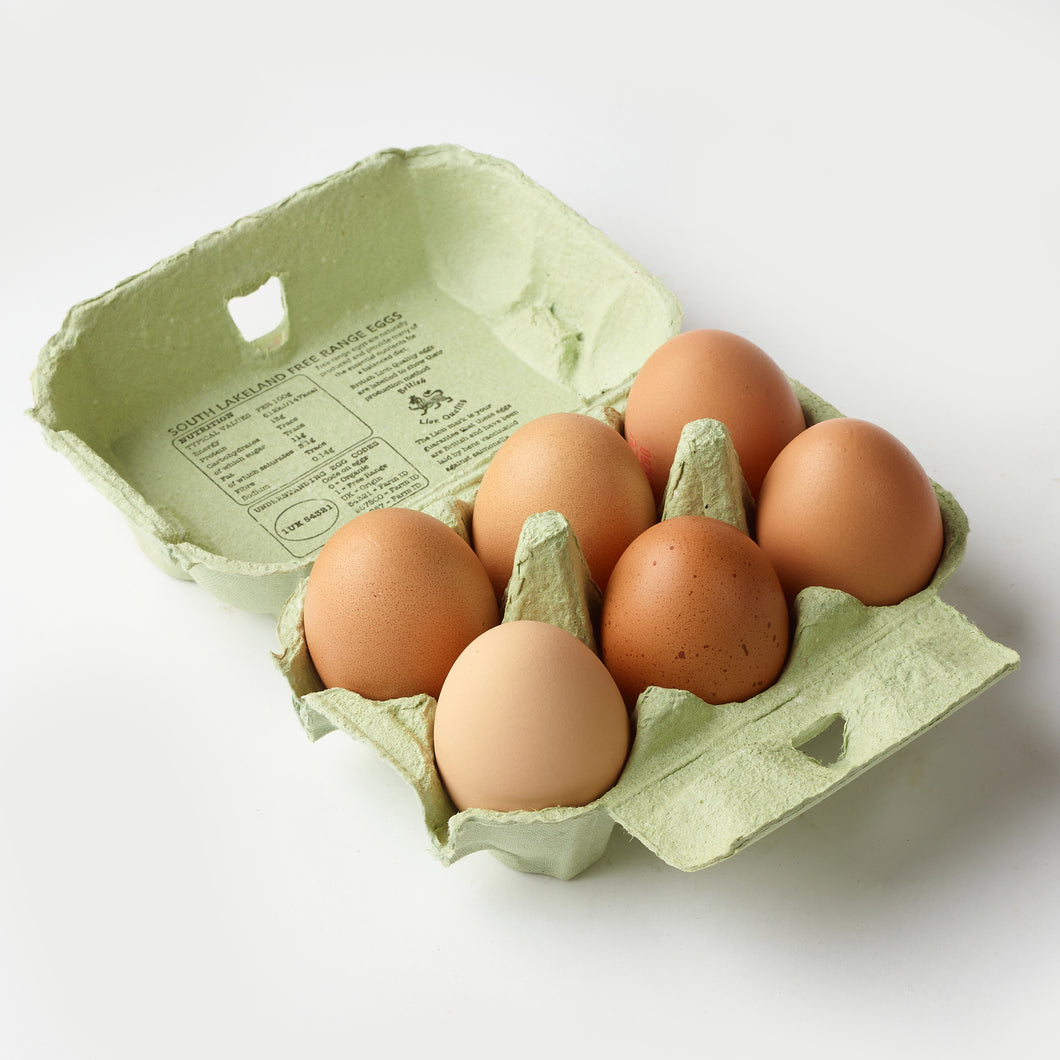 Free Range Eggs Medium - 6 pack