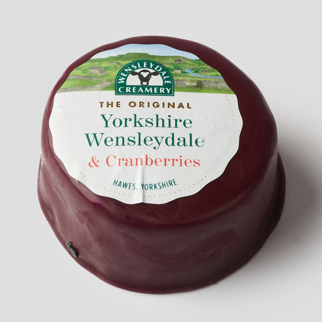 Yorkshire Wensleydale and Cranberries 200g