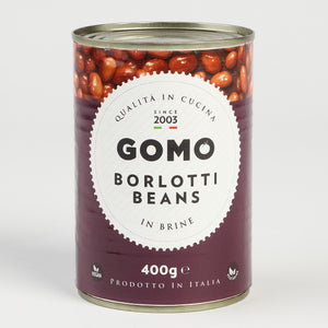 Gomo Borlotti Beans 400g
