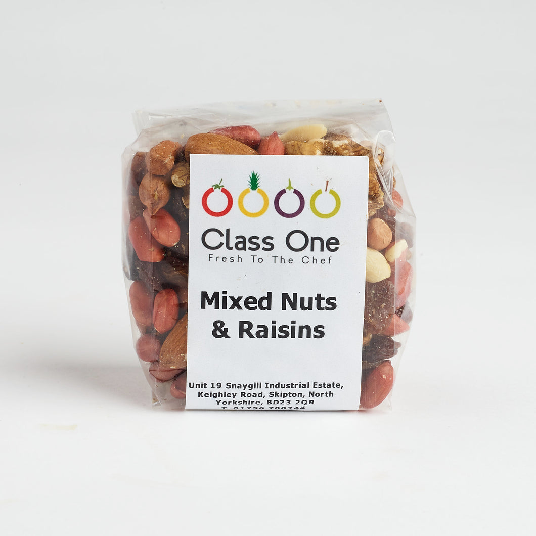 Mixed Nuts & Raisins 160g